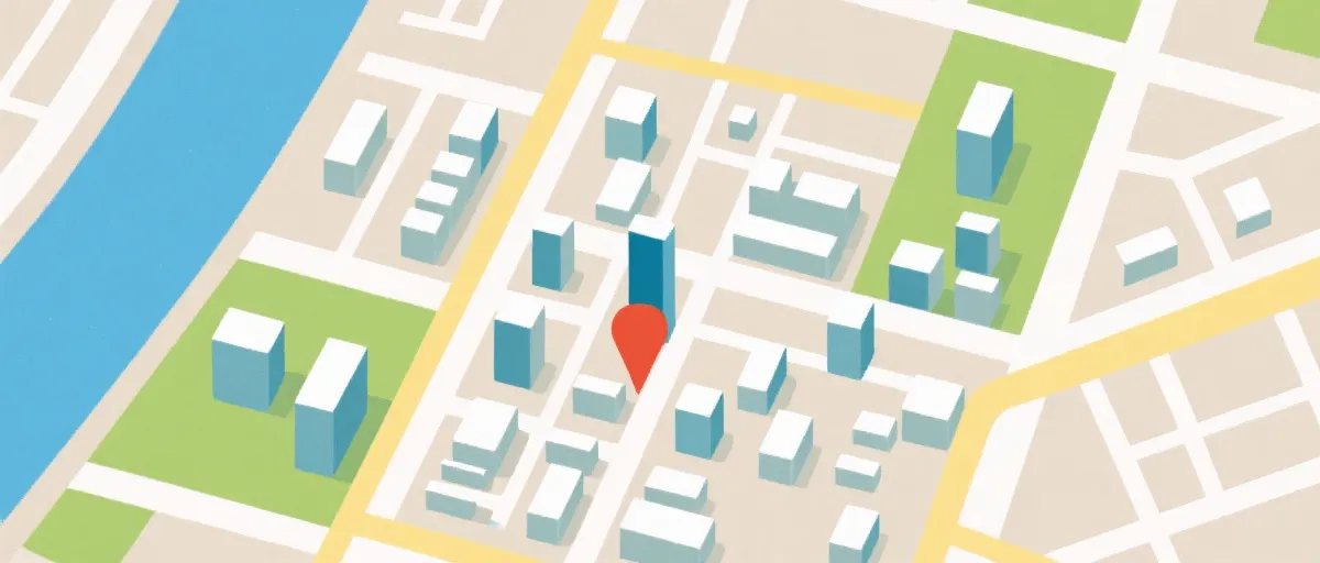 办公地址示意图